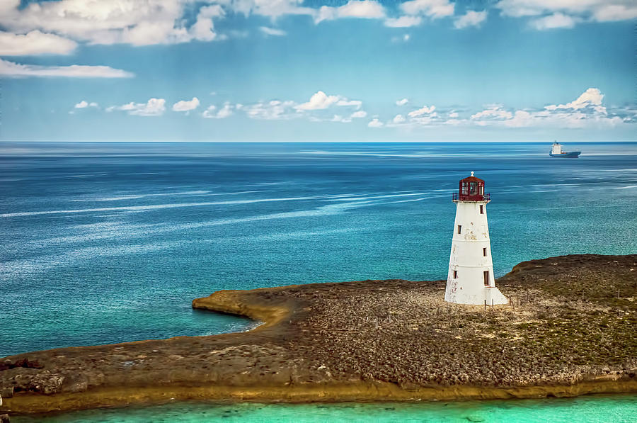 Paradise Island Lighthouse Photograph by Mick Burkey