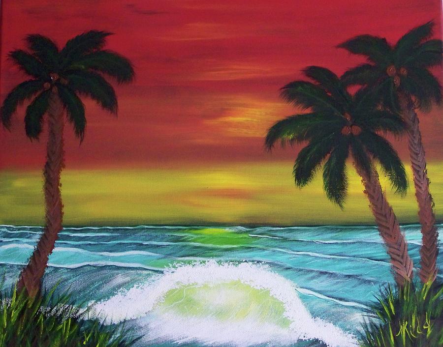 Paradise Painting by Laurie Kidd - Fine Art America