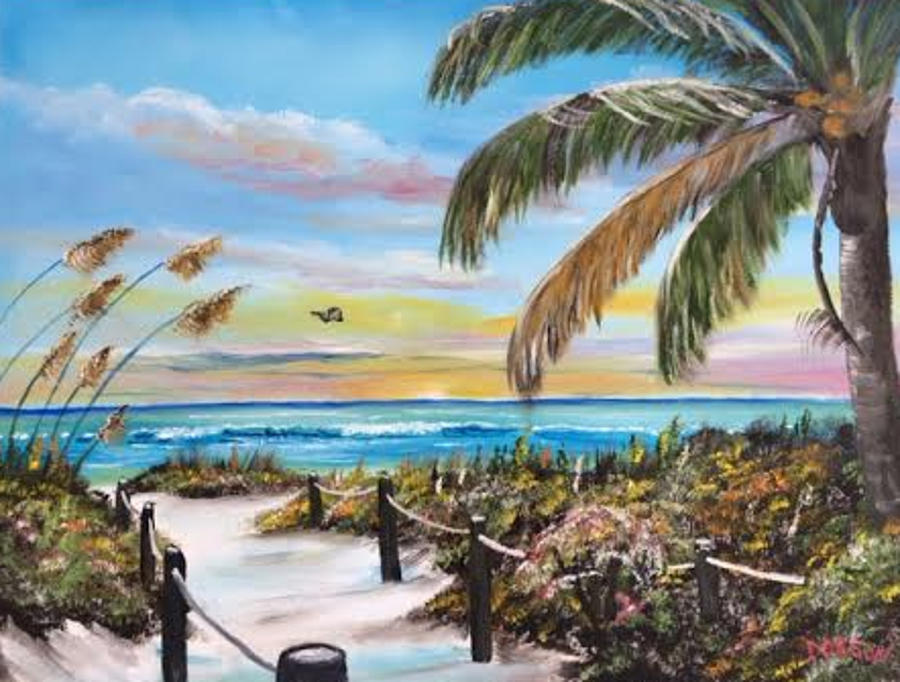 Paradise Painting by Lloyd Dobson