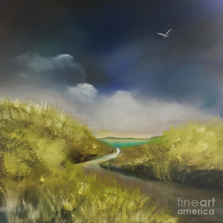 Summer Painting - Paradise Road by Fiona Jack