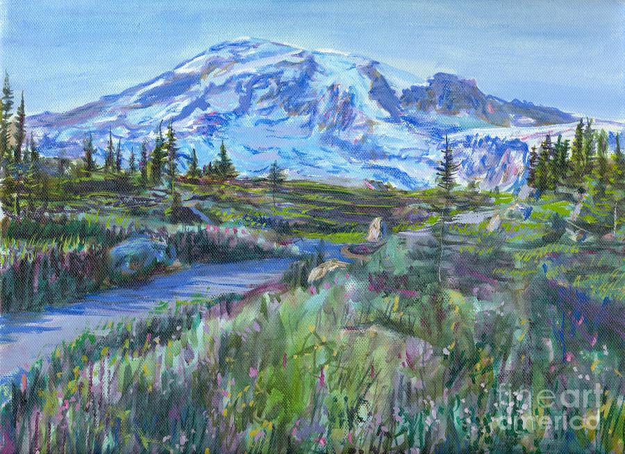 Paradise Painting - Paradise Trail by LeRoy Jesfield
