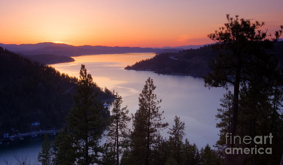 Sunset Photograph - Paradise View by Idaho Scenic Images Linda Lantzy