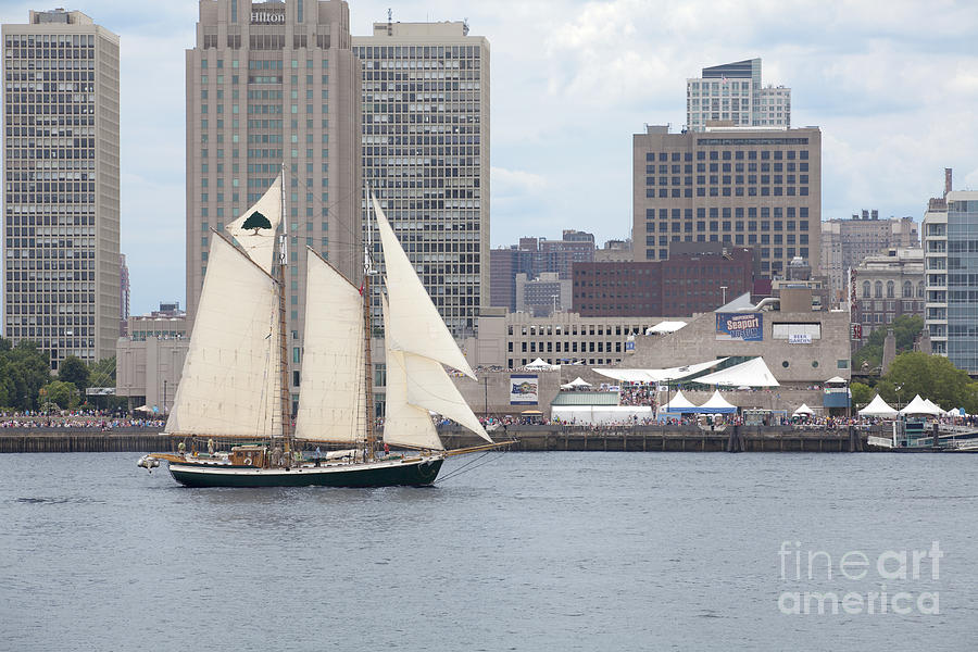 Parage of Sails - Philadelphia Photograph by Anthony Totah