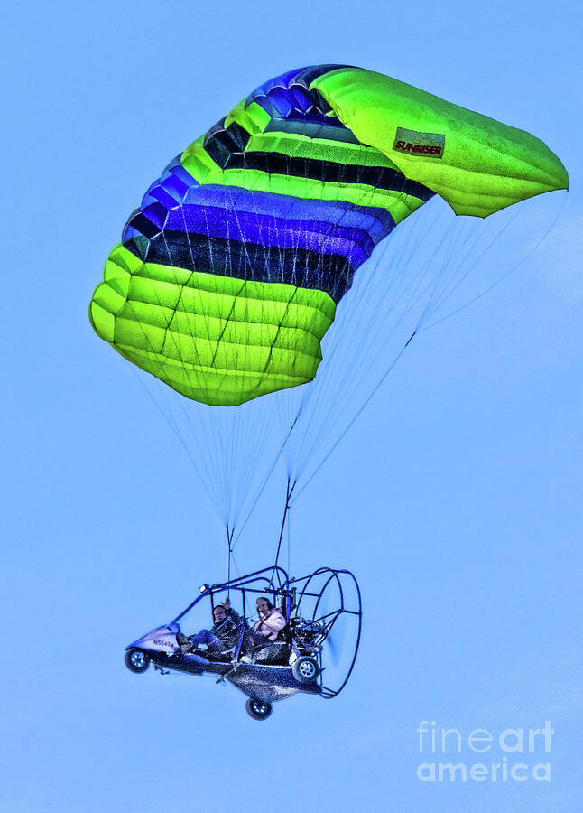 Paraglider Photograph by Robert Bales