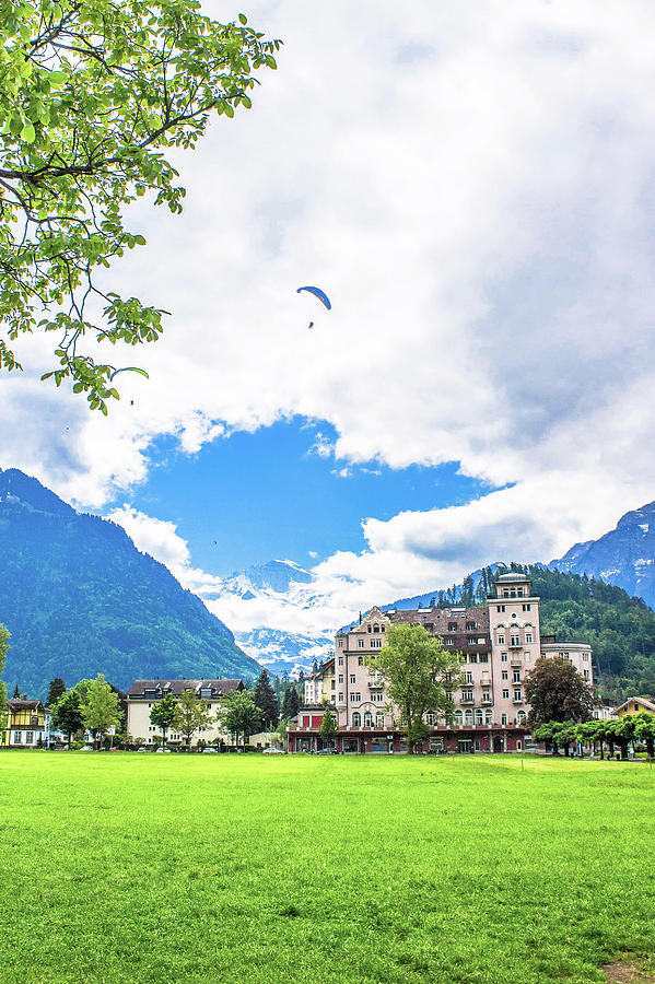 Paragliding In Interlaken Photograph By Lisa Lemmons Powers Fine Art