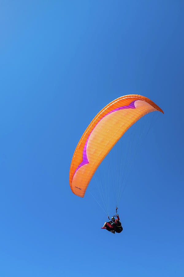 Paragliding Photograph by Joseph Smith