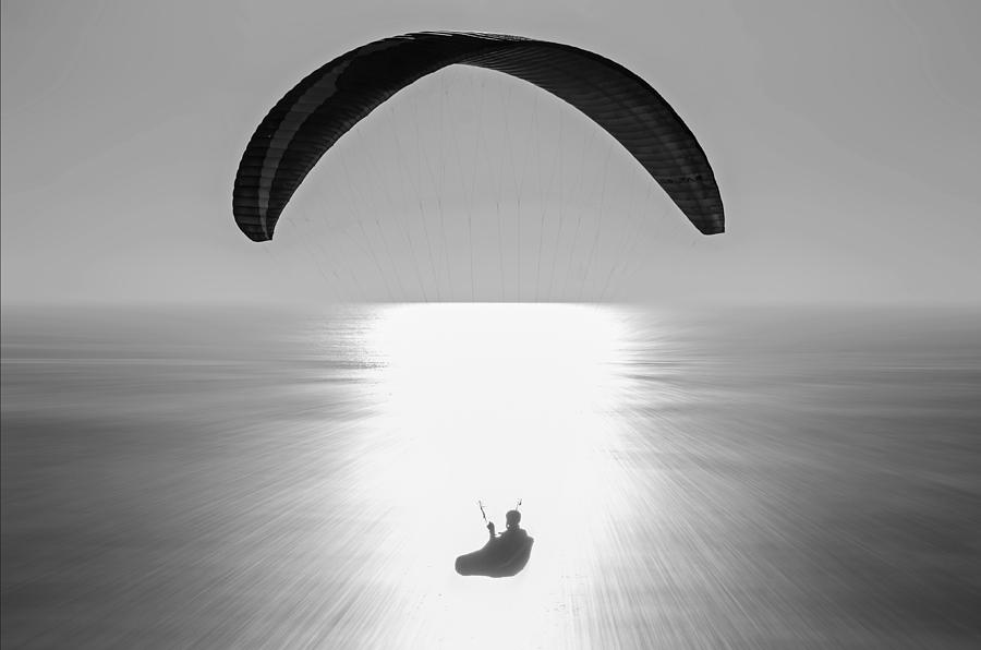 Paragliding Photograph by Susan McMenamin