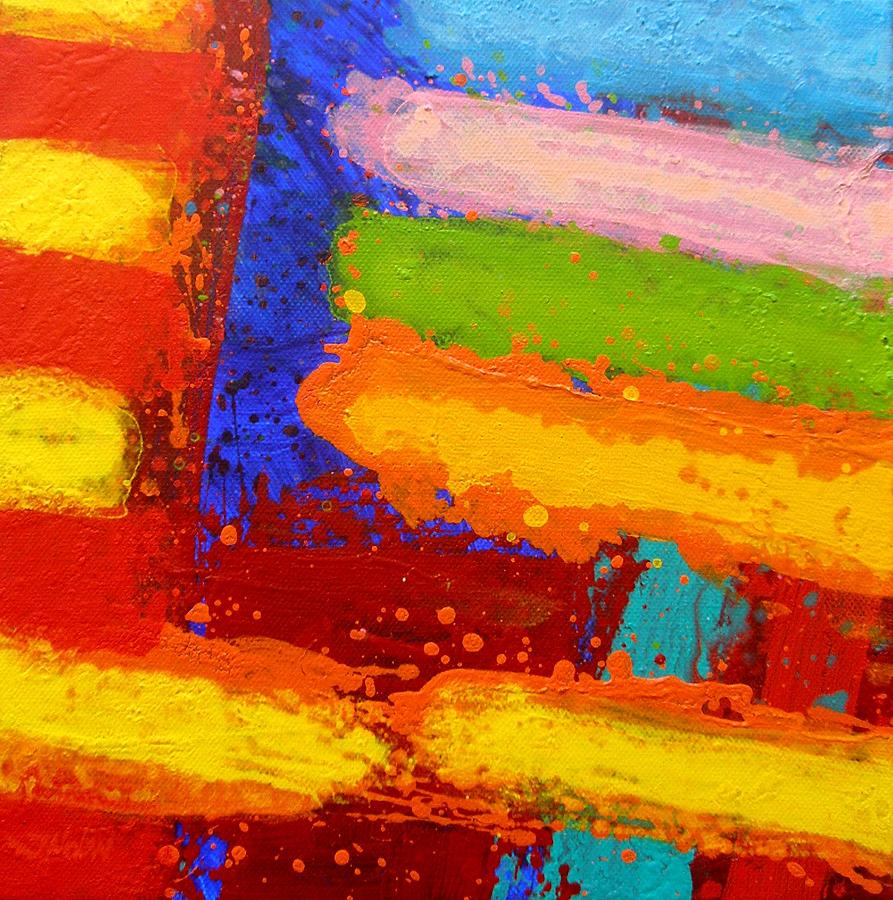 Abstract Painting - Parallel II by John Nolan Abstract Painting - Parallel II by John Nolan
