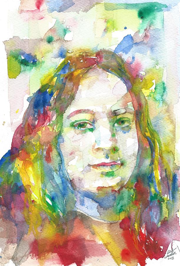 PARAMAHANSA YOGANANDA - watercolor portrait.5 Painting by Fabrizio ...