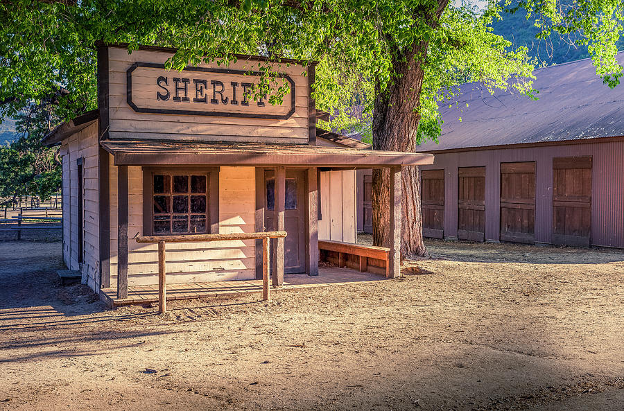 Paramount Ranch Jail Photograph by Gene Parks