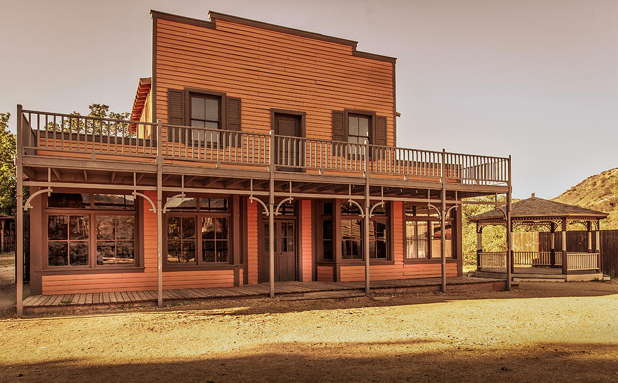 Paramount Ranch Saloon Photograph by Gene Parks