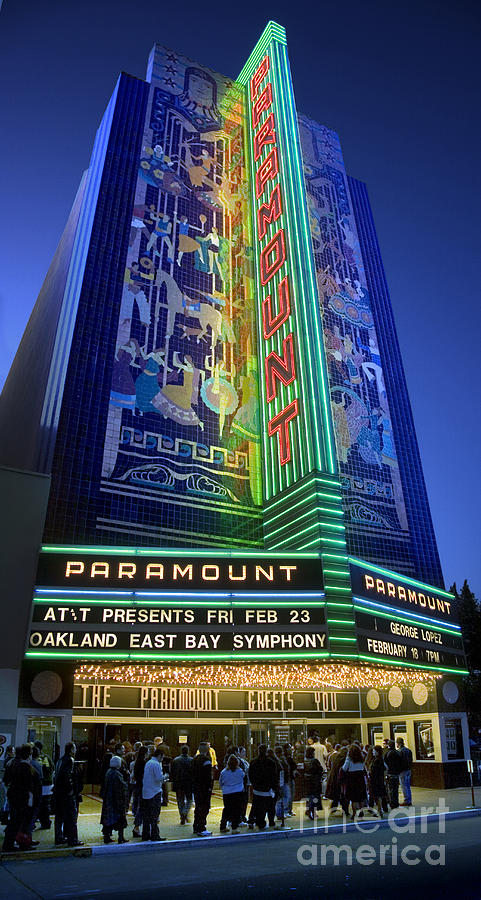 Paramount Theater, Oakland, California Photograph by Wernher Krutein