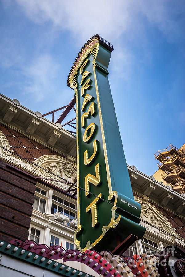 Paramount Theatre Sign Austin Texas Photograph by Paul Velgos