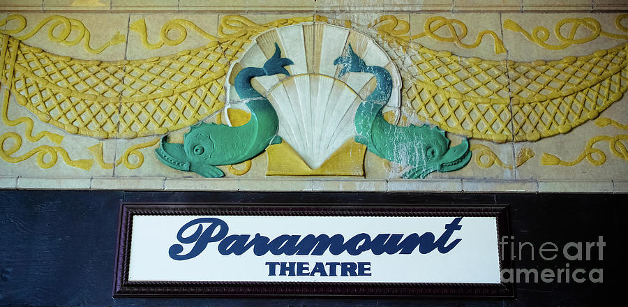 Paramount Theatre Sign Photograph by Colleen Kammerer