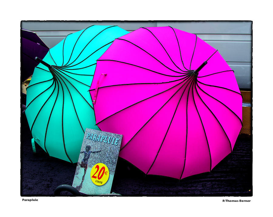 Parapluie Photograph by R Thomas Berner