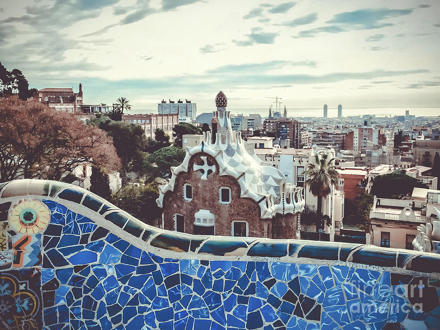 Parc Guell A Fairy-tale City Photograph by Colleen Kammerer