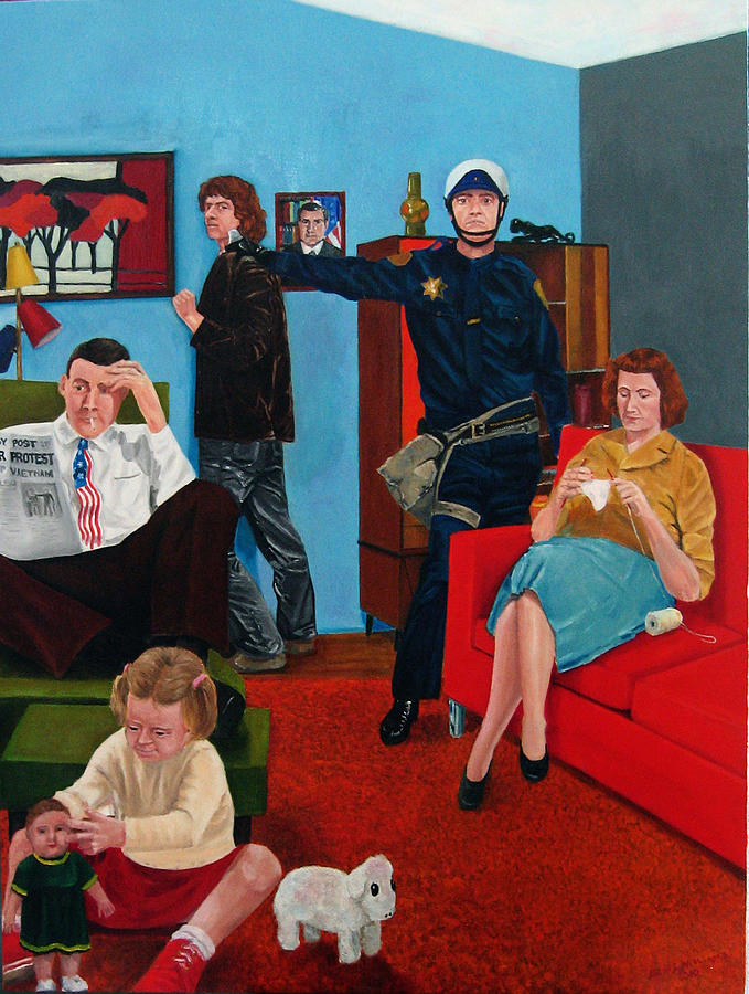 Interior Painting - Parenting In The Sixties by Cecil Williams