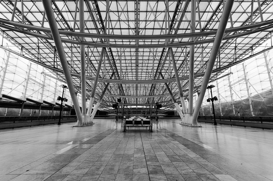 Transportation Photograph - Paris Airport Train Station by Mustafa Otyakmaz