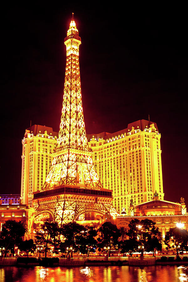 Paris Casino at Night Photograph by Rich S