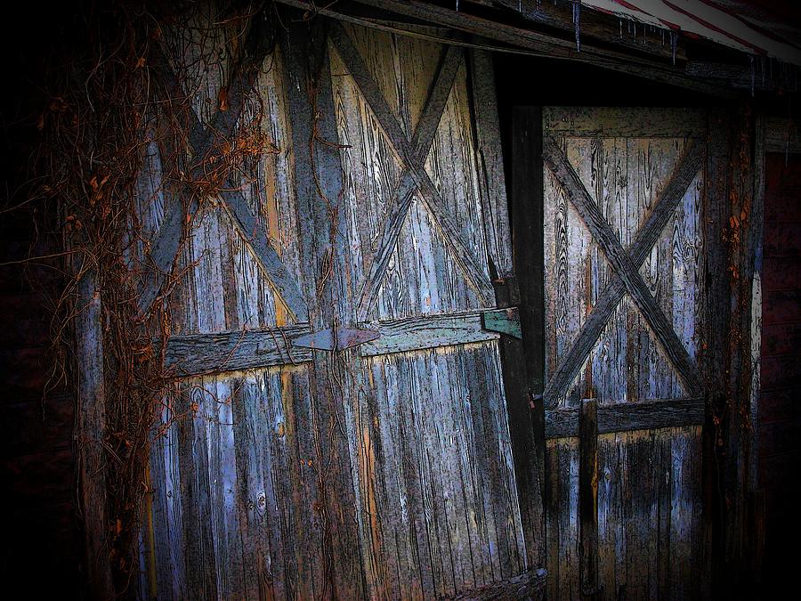 Paris Barn Door Photograph by Joyce Kimble Smith