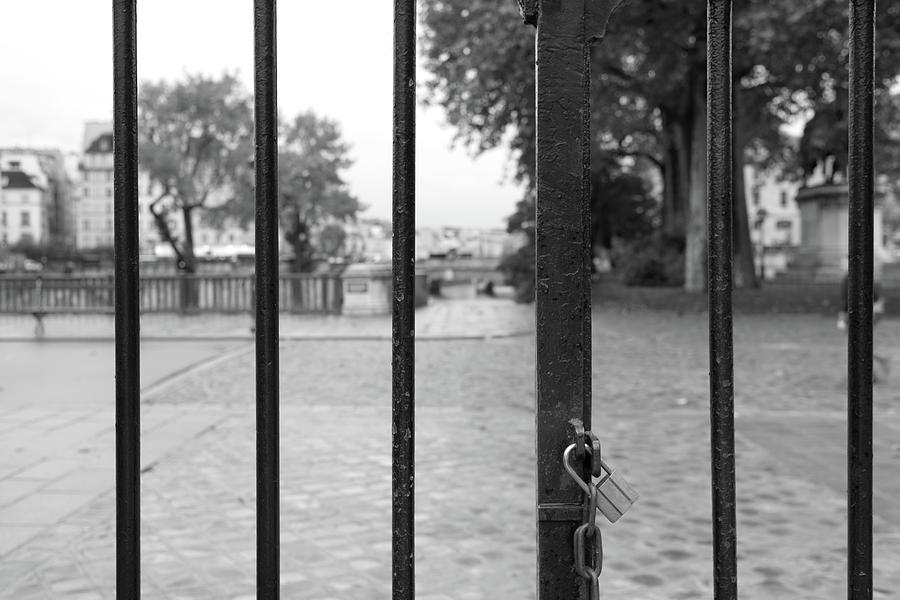 Paris Behind Bars Photograph by Jean Gill