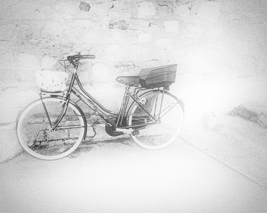 Paris Bicycle Photograph by Gigi Ebert