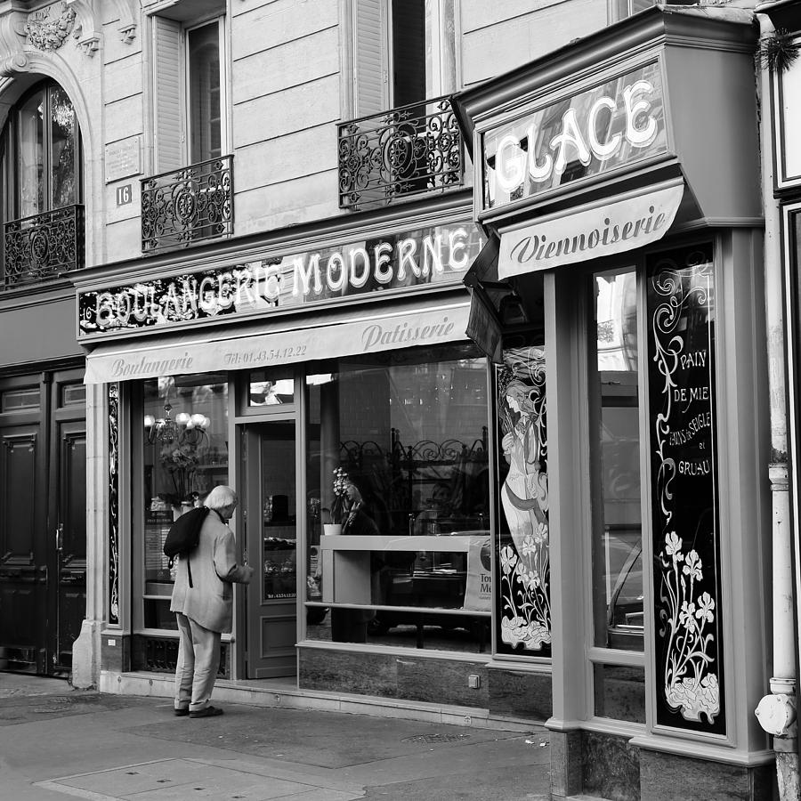 Paris Boulangerie 1b Photograph by Andrew Fare