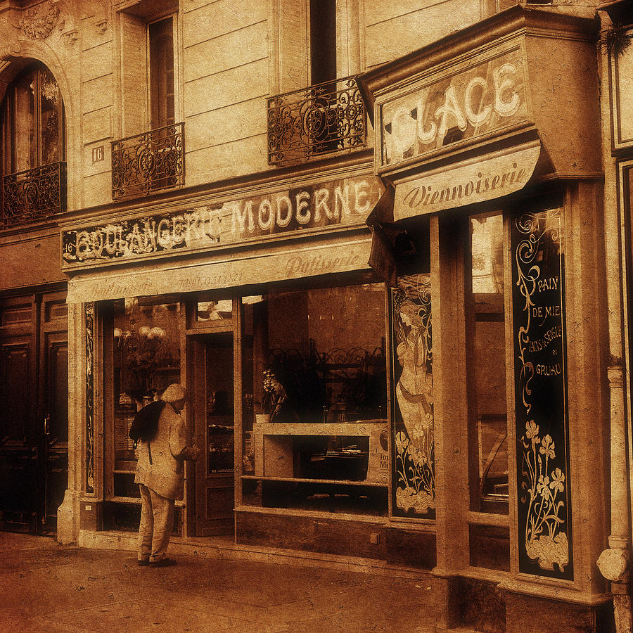 Paris Boulangerie 1c Photograph by Andrew Fare