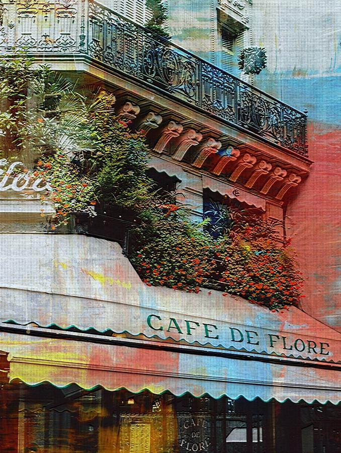 Paris Cafe Photograph by Digital Art Cafe