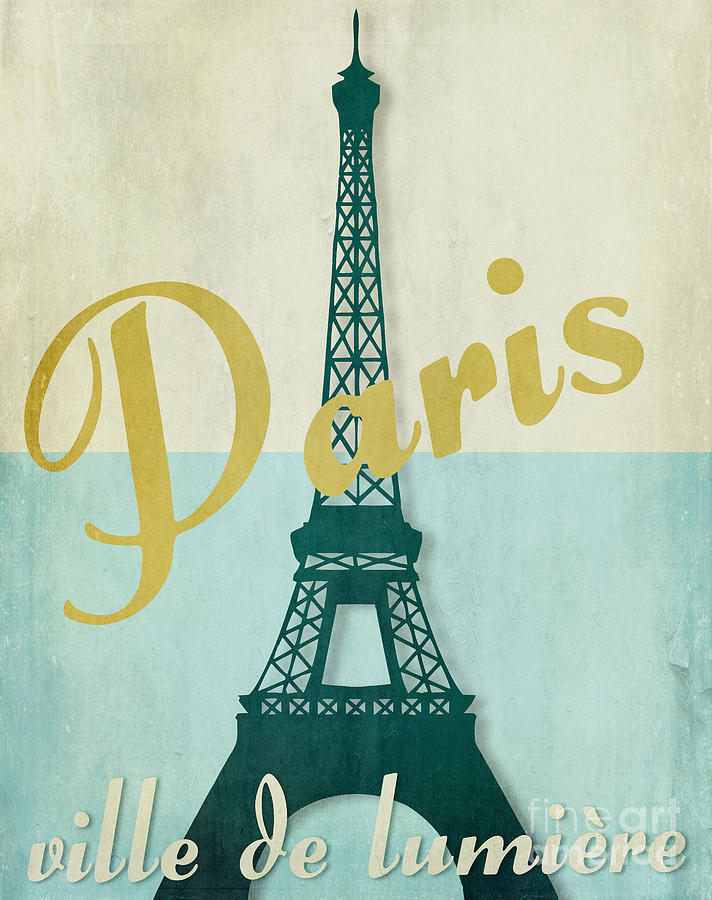 Paris Painting - Paris City of Light by Mindy Sommers