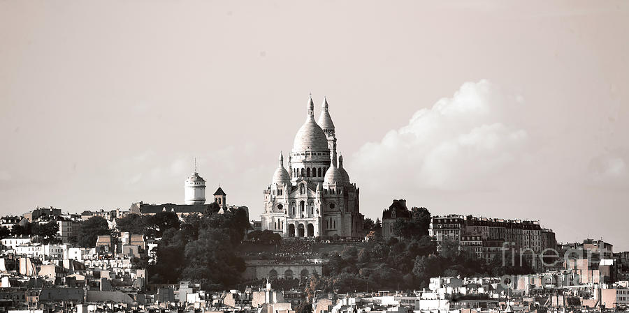 Paris Photograph - Paris City View 41 by Alex Art