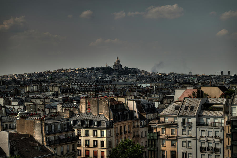 Paris Cityscape 001 Photograph by Lance Vaughn