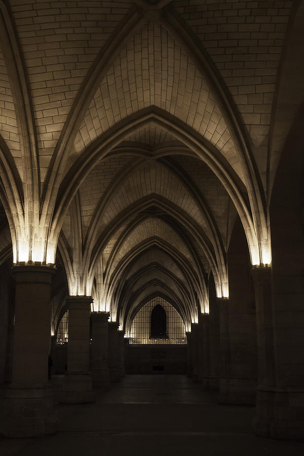 Paris Conciergerie Hallway Photograph by Andrew Soundarajan
