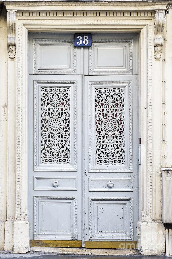 Paris Door photograph Photograph by Ivy Ho
