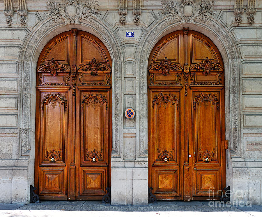 Paris Doors Photograph by Louise Heusinkveld