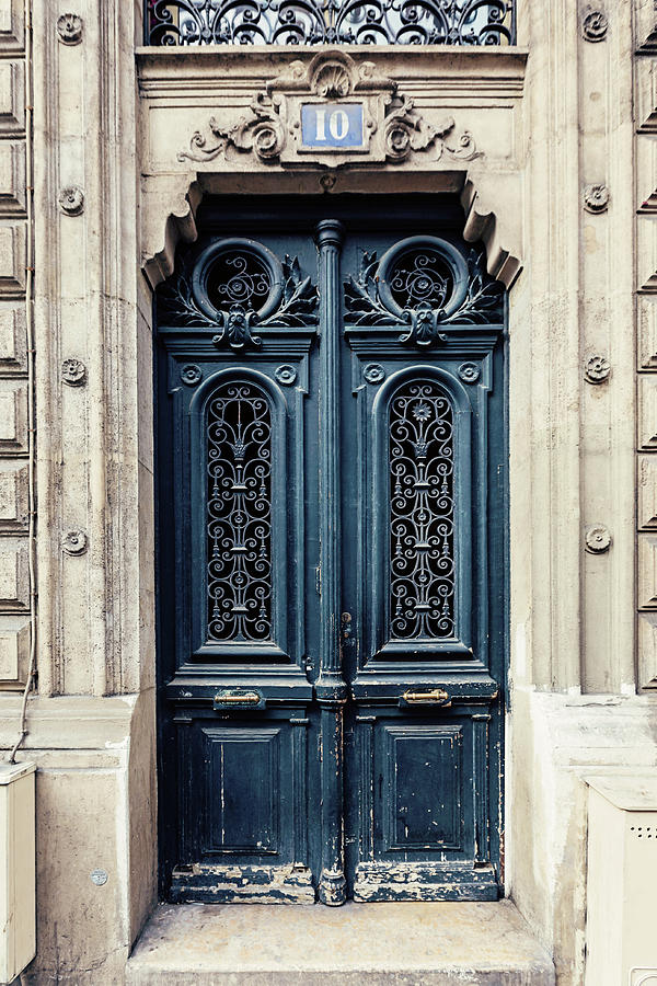 Paris Doors No. 10 Photograph by Melanie Alexandra Price