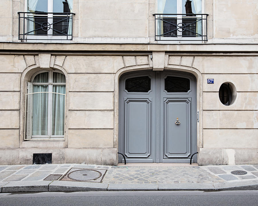 Paris Doors - No. 57 Photograph by Melanie Alexandra Price