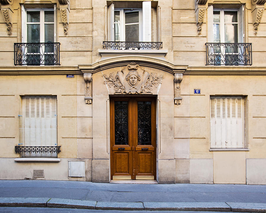 Paris Doors - No. 6 Photograph by Melanie Alexandra Price