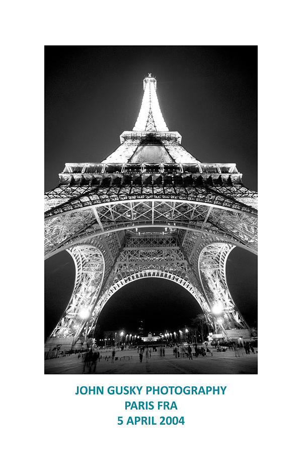 Paris Fra Photograph by John Gusky