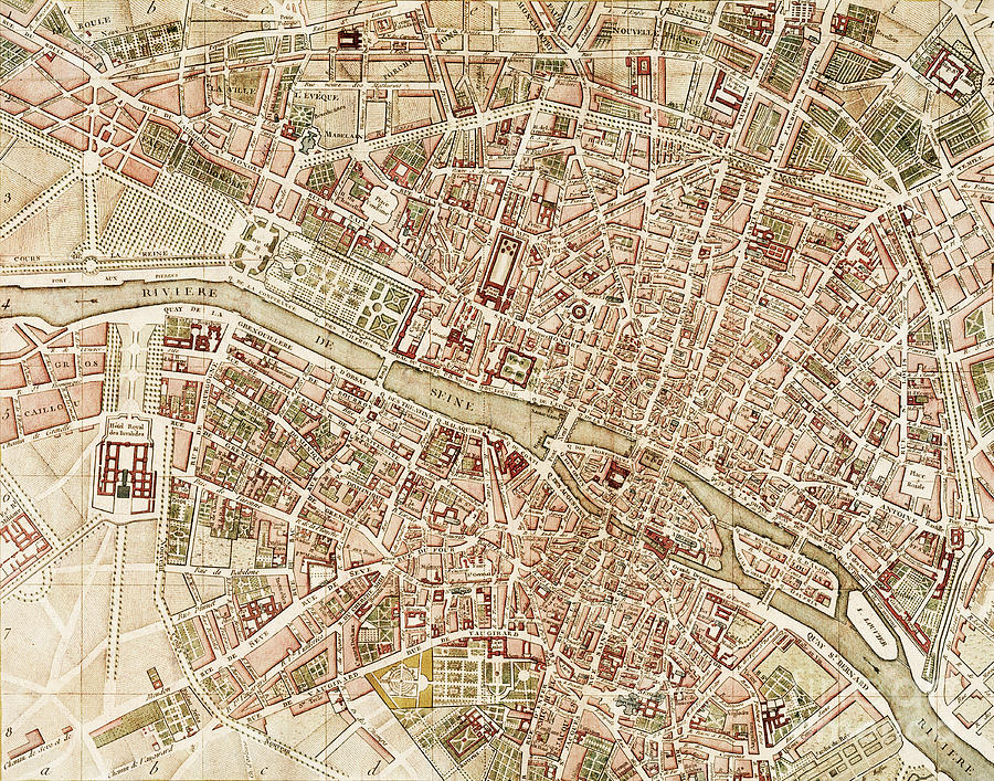 vintage city map