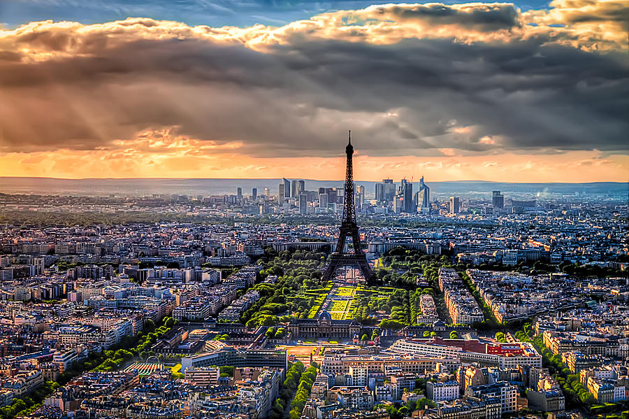 Paris from Above Photograph by Tim Stanley