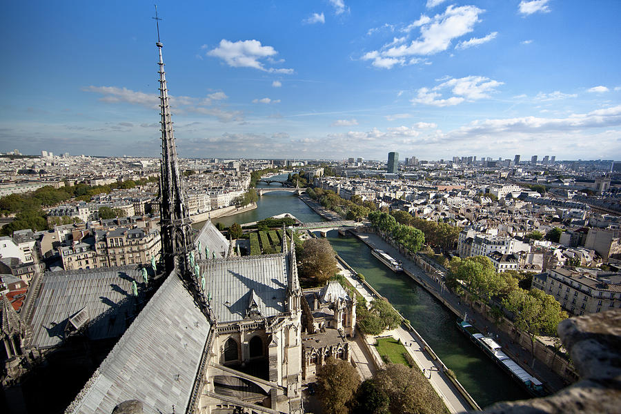 Paris from Notre-Dame Photograph by John Magyar Photography