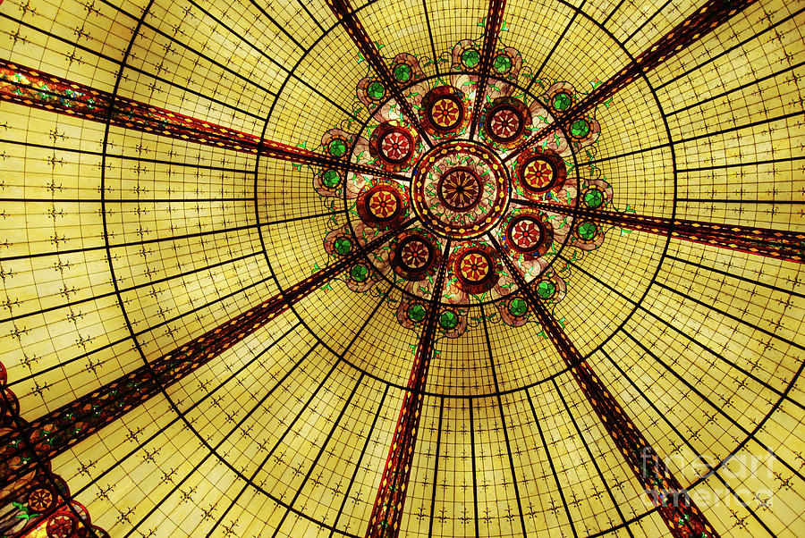 Paris Photograph - Paris Hotel Ceiling by Jennifer Ramirez