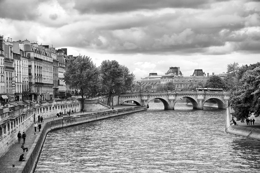 Paris in Black and White Photograph by Gigi Ebert