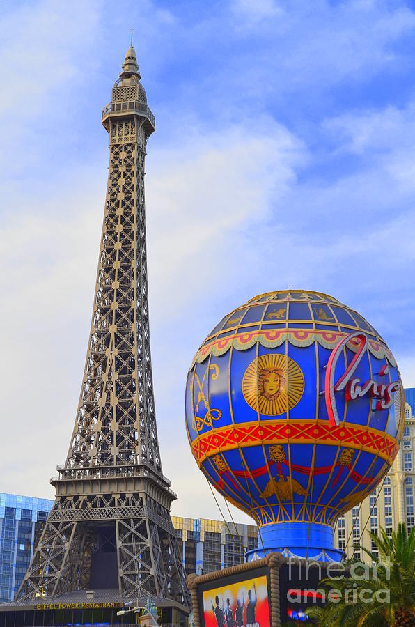Paris In Las Vegas Nevada Photograph by Mary Deal