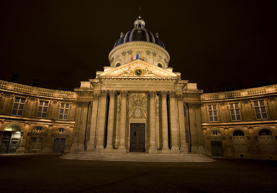 PARIS Institute de France Photograph by Julian Wicksteed