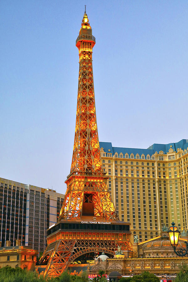 Paris Las Vegas Photograph by Mitch Cat