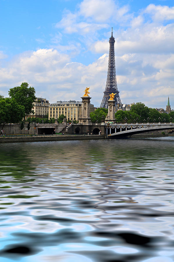 Eiffel Tower Photograph - Paris by Louise Heusinkveld