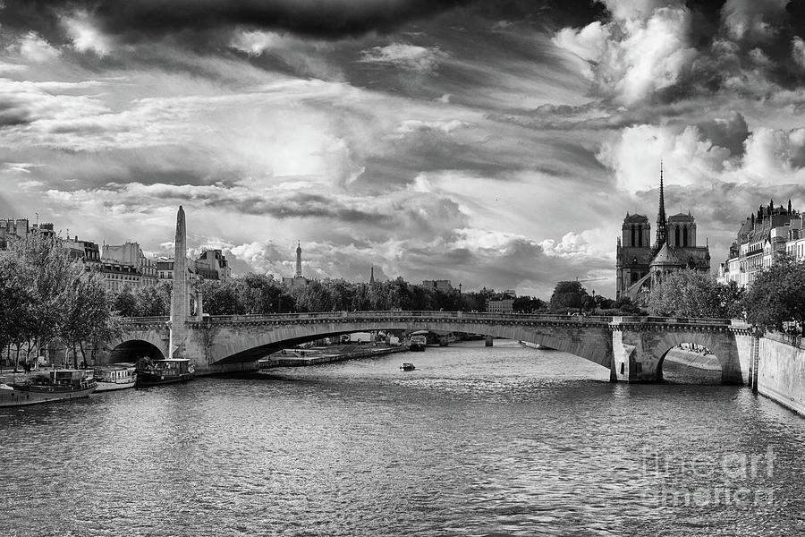 Paris River Seine #1 Photograph by Lynn Bolt