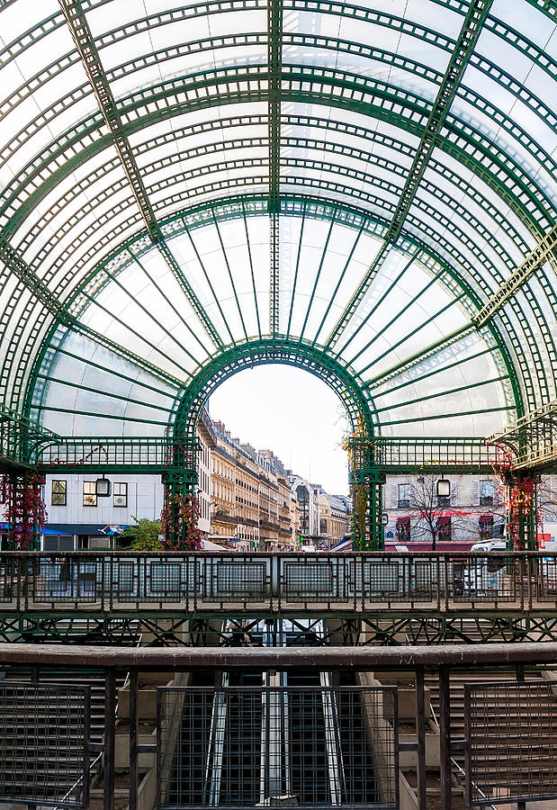 Paris, Metro Access  Photograph by Alain De Maximy